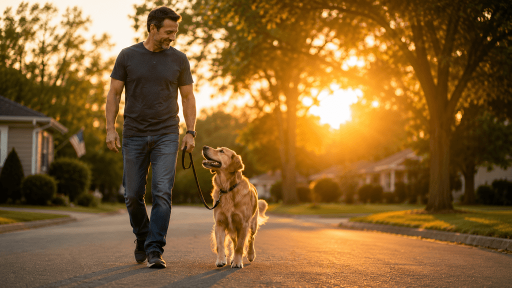 Dog dad life