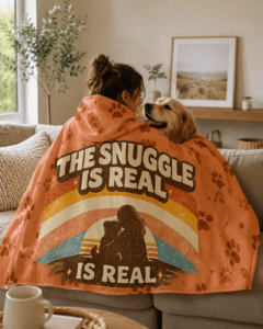 The snuggle is real blanket