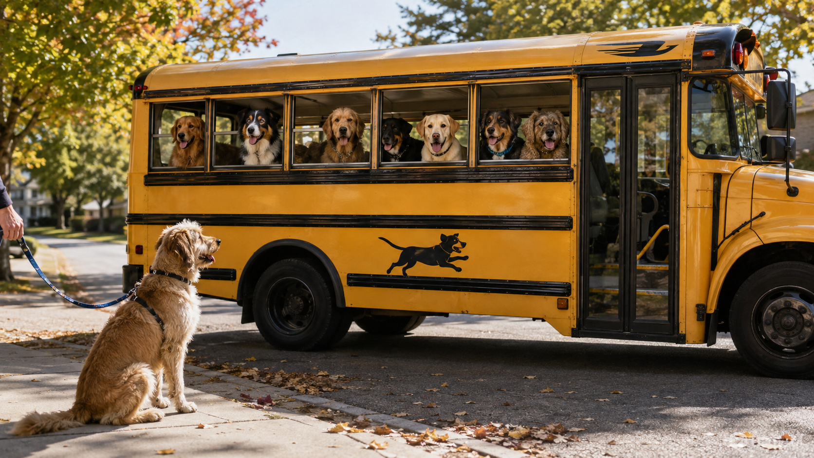 doggy daycare bus